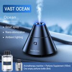 Car Aroma Diffuser Manufacturer - New Design Smart Aromatherapy Air Freshener for Vehicle Decoration