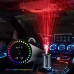 Car Air Purifier Manufacturer - Smart with Colorful Starry Sky Atmosphere Light and Fragrance Refresher
