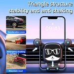 Car Phone Holder Manufacturer - Alloy Auto Mount Gravity-Based Air Vent Universal Secure Hands-Free