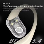 Bone Conduction Earbuds Manufacturer - T6 Newest OWS Open Ear Clip Waterproof 5.4 Wireless TWS