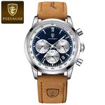 Wristwatch Manufacturer - POEDAGAR 921 Waterproof High Quality Belt Fashion Casual Men's Quartz