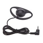 Earphone Manufacturer - One Ear D Shape Ear-hook Wired 25mm Mono 3.5 Jack Tour Guide Headset