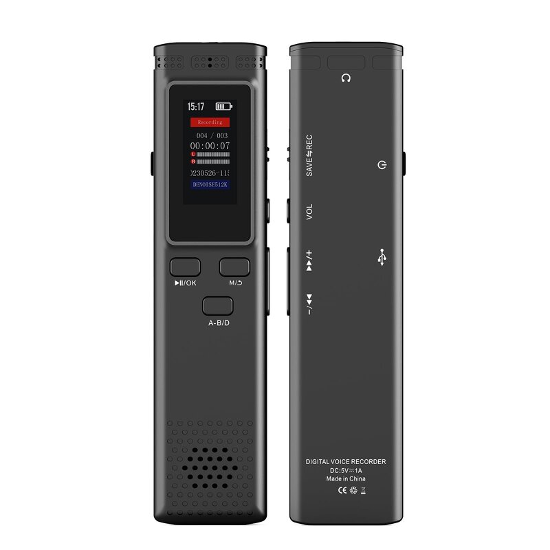 Digital Voice Recorder Manufacturer - K66 Portable TFT Screen Playback Song Player for Meetings