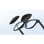Smart Glasses Manufacturer - G05 Embedded Lenses with Stereo Sound Effects Automatic Pairing