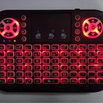 Wireless Keyboard Manufacturer - Mini 2.4G Backlight with Mouse Touchable for Smart TV Box PC