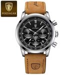 Wristwatch Manufacturer - POEDAGAR 921 Men's Luminous Quartz Waterproof Fashion Casual