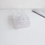 Phone Case Manufacturer - Strong Magnetic Wireless Charging Transparent Shockproof for iPhone 17 to 13 Pro Max