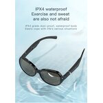 Smart Glasses Manufacturer - 2025 New Model F07 Conductive UV Protection Waterproof HIFI Sound Safety with Speaker