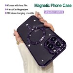 Magnetic Phone Case Manufacturer - Mag Shockproof Safe Electroplate Plated for iPhone 16 15 14 Pro Max