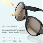 Smart Glasses Manufacturer - F07 Earphone Stereo Headset Dual Speaker Touch Wireless Sunglasses Headphone Travel Driving