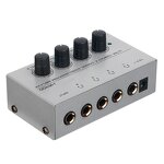 Headphone Amplifier Manufacturer - HA400 Metal Mini 4-Channel Digital Power for Recording