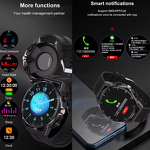 Smart Watch Manufacturer - Earphones Watch 2 in 1 Good Quality Portable Fast Charging