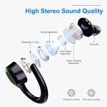 Wireless In-Ear Earphones Manufacturer - BT 5.3 Noise Cancelling Sports with LED Battery Indicator JL Chipset