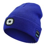 Beanie Hat Manufacturer - OEM Wholesale Night Running LED for BT Speaker Knitted Winter with USB Light