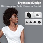 Wireless Earphones Manufacturer - Active Noise Cancellation BT 5.4 with 4 ENC Mic LED Battery Low Latency