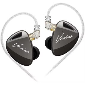 Wired Earbud Manufacturer - KZ Vader 0.75mm Pins Triple Driver In-Ear Monitor Music HiFi IEM with 4 Tuning Levels