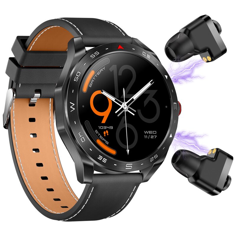Smart Watch Manufacturer - 2025 Health Monitoring 2 in 1 with TWS Earbuds Waterproof 1.52 Inch Relojes T95