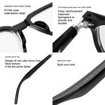 Smart Glasses Manufacturer - G01 Wholesale Headphone Bluetooth Video Wireless Waterproof Earphone Classic Audio