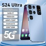 S25 Ultra Smartphone - Manufacturer - S24 Gen 4G 5G Face Unlock Dual Sim Factory