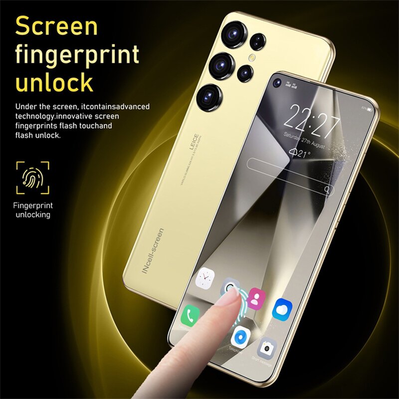 S25 Ultra 5G Smartphone - Manufacturer - 6.8 Inch 16+1TB Android14 Deca Core 4K