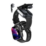 D8PRO Smartwatch - Manufacturer - 2 in 1 Wireless Earbuds 2.01inch BT Music Heart Rate