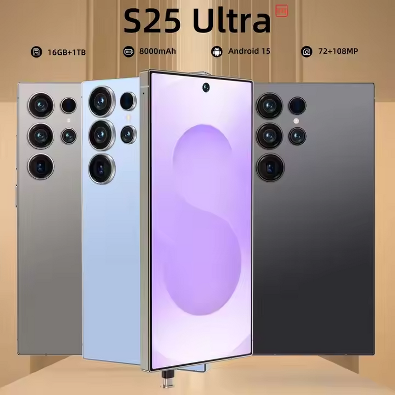 S25 Ultra Plus Smartphone - Manufacturer - 6.8 Inch Global Version 4G 5G Unlocked