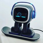 Robot Pet Manufacturer - Emo AI Intellect Emotional Communication Interactive Electronic with Smart Alarm Music Dance