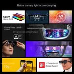 AR Smart Glasses Manufacturer - XREAL Air Nreal Air Portable 130 Inches Space Giant Screen 1080p Viewing Mobile Computer 3D