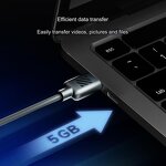 Data Cable Manufacturer - Thunderbird Full-function Rayneo AR USB-C 1m for PC Audio Video Transmission Charging