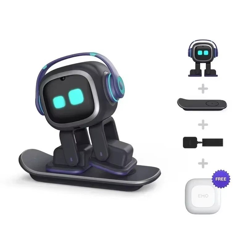 Robot Pet Manufacturer - Emo AI Intellect Emotional Communication Interactive Electronic with Smart Alarm Music Dance