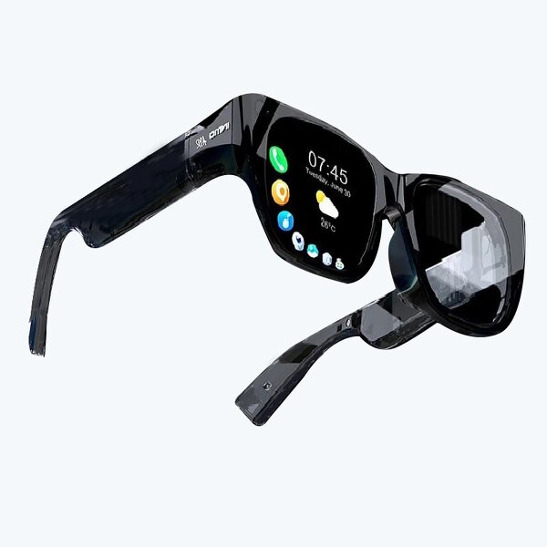 Smart AR Glasses Manufacturer - INMO Air 3D Real-Time Text Translation Prompt with Camera Full-Color True Wireless for Movie