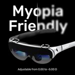 AR Smart Glasses Manufacturer - Rokid Air China Origin Portable Giant Screen Viewing Suit DP Mobile Phone Computer Projection