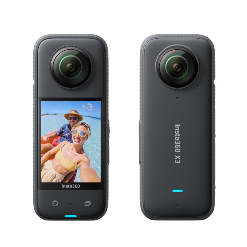 Action Camera Manufacturer - Insta360 X3 Sport Waterproof 48MP Sensors 5.7K HDR Video 4K Touch Screen 10x-20x Optical