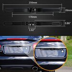 Reverse Camera Manufacturer - WiFi Wireless 720P CCD Waterproof IP68 App HD Starlight Night Vision for Car License Plate Frame