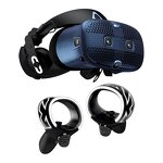 VR Headset Manufacturer - VIVE Cosmos with >80" Screen Polarized 3D Glasses AR/XR Somatosensory Smart Head-mounted Set