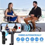 Lavalier Microphone Manufacturer - K8 K9 Portable Mini Clip-on Wireless Lapel Noise Cancelling USB for Smart Phones iPhone iPad