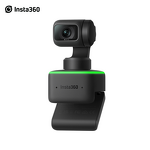 Webcam Manufacturer - Insta360 Link 4K HDR with 1/2" Sensor AI Tracking Noise-Canceling Microphones Gesture Control