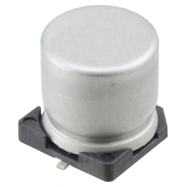 Aluminum Electrolytic Capacitor - Manufacturer - MAL214097805E3 10UF 20% 63V SMD