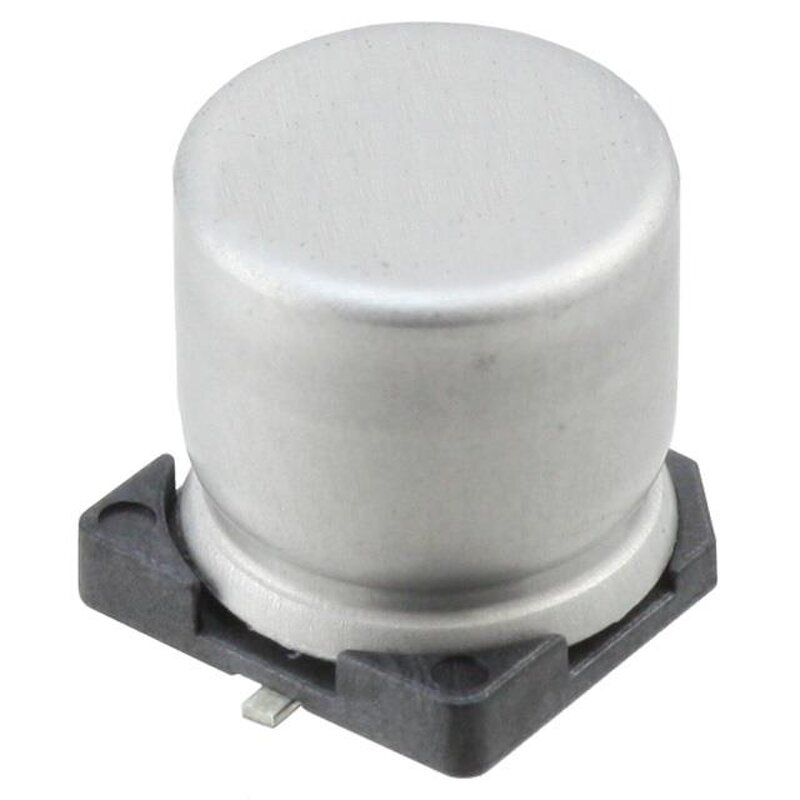 Aluminum Electrolytic Capacitor - Manufacturer - MAL214097805E3 10UF 20% 63V SMD