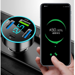 Car Charger Manufacturer - 4 in 1 USB 4 Ports 66W Fast PD QC3.0 with Led