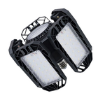LED Garage Light Manufacturer - High Light 5 Foldable Leaves Adjustable for Warehouse Workshop