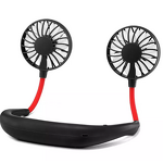 Neck Fan Manufacturer - Mini USB Portable Hands-free Rechargeable 2000mA Sports Desk Cooler