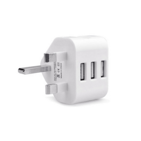 Charger Manufacturer - 1 2 3USB Port British Standard Smart Travel Charging Head