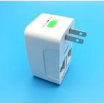 Wall Charger Manufacturer - Wholesale Portable Universal Travel Adapter with Dual Usb Port for UK US AU EU