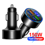 Car Charger Manufacturer - Qc 3.0 Pd 30w to 150w 4 Usb+type C Android Fast