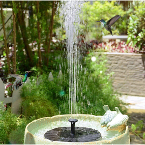 Solar Fountain Pump Manufacturer - Outdoor Garden Pond Decoration Submarined 1.5 W Floating for Pool Bird Bath