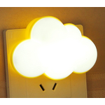 Night Light Manufacturer - ABS Creative Cloud Shape Intelligent Induction LED Sensor Lovely Decor