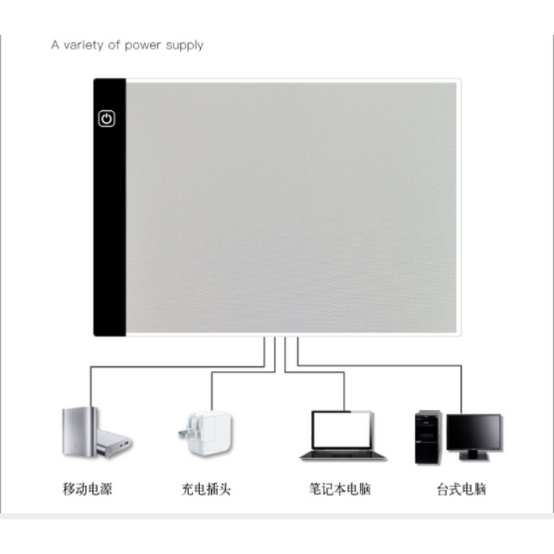 LED Light Box Manufacturer - A3 and A4 Ultra Slim Tracing Pad for School