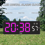 Alarm Clock Manufacturer - Digital LED with USB/Battery Power Calendar Temperature Electronic Desktop