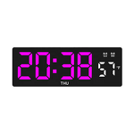 Alarm Clock Manufacturer - Digital LED with USB/Battery Power Calendar Temperature Electronic Desktop